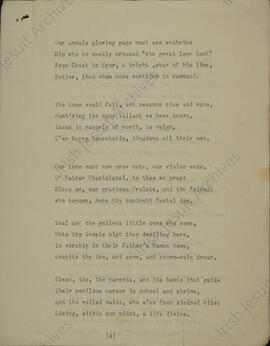 Centennial Ode St Stanislaus College, p4
