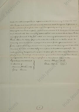 Lease Maria O'Brien to Rev Charles Aylmer p5