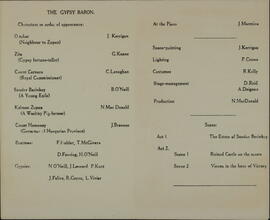 The Gondoliers cast list