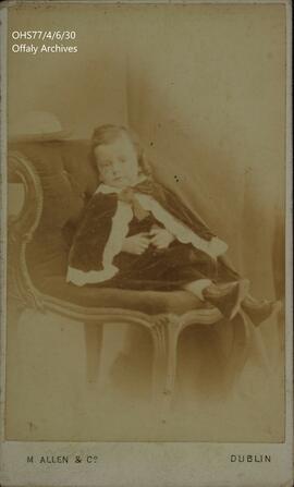 Photograph of infant Francis William Lamb.