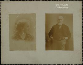 Photographs of cousins Sophie Wynn and Walter Wynn.