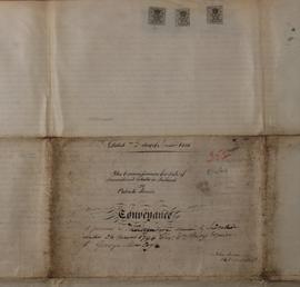 Conveyance by Commissioners of incumbered estates and Patrick Morris