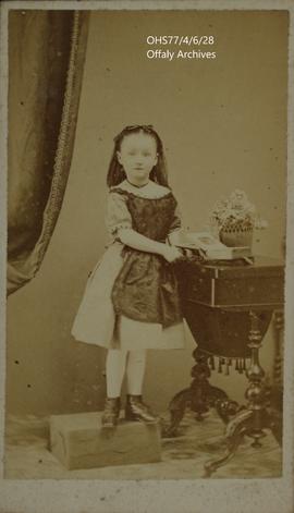 Photograph of a young girl.