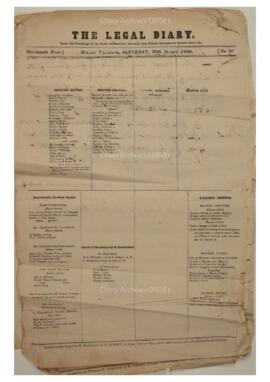 Draft Statement of title to Bellair