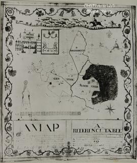 Map of Gurteen, Woodfield and Ballinamentin 1716