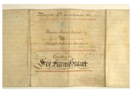 Fee Farm Grant by Thomas Homan Mulock to Joseph Robinson
